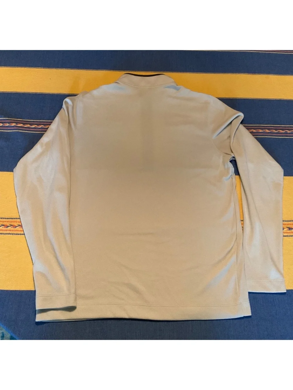 Nike Temple Light Gray 1/4 Zip Med